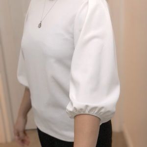 H&M white blouse